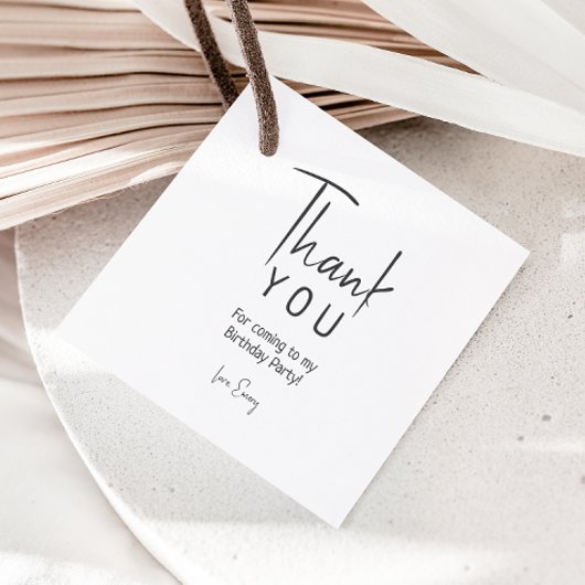 ミニマル男女兼用リストスクエア フェイバータグ