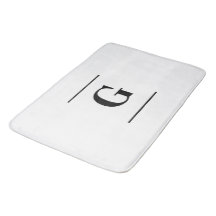 ミニマル白シンプルモノグラム