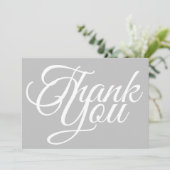 ミニマル白タイポグラフィフォトライトグレ結婚ー (スタンド正面)