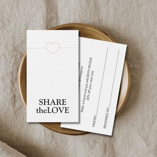 ミニマル白フェイク金ゴールド線ハート