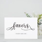 ミニマル白黒のサイン結婚を「支持」 (スタンド正面)