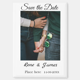 ミニマル白黒クラシックエレガント救の マグネット