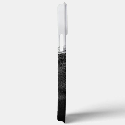 ミニマル白黒ホースポートレート馬術団 Case-Mate iPhoneケース (裏面 / 右)