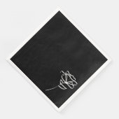 ミニマル白黒モダンフローラ (コーナー)