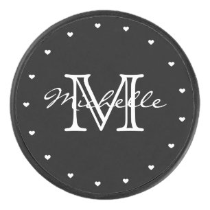 ミニマル白黒モダンモノグエレガントラム アイスホッケーパック