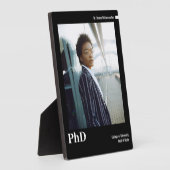 ミニマル白黒写真PhD フォトプラーク (側面)