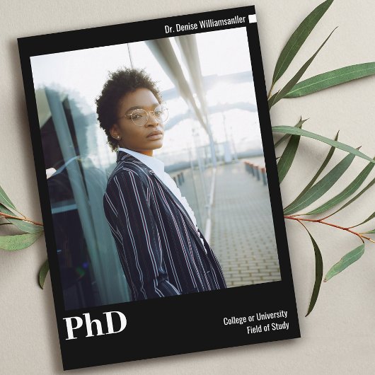 ミニマル白黒写真PhD 案内状