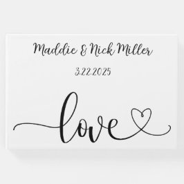 ミニマル白黒結婚ズ ゲストブック