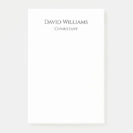 ミニマル白黒 ポストイット