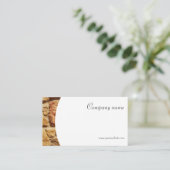 ミニマル石フォトグタフィー名刺 名刺 (スタンド正面)