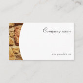 ミニマル石フォトグタフィー名刺 名刺 (正面)