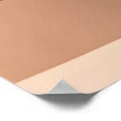 ミニマル砂漠 ポスター (角)