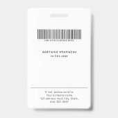 ミニマル社員名カスタム前と写真 バッジ (裏面)