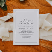 ミニマル祝ズ 招待状