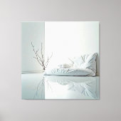 ミニマル禅インテリアデザイン キャンバスプリント (正面)