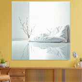 ミニマル禅インテリアデザイン キャンバスプリント (インサイチュ (リビング))