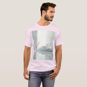 ミニマル禅インテリアデザイン Tシャツ (正面フル)