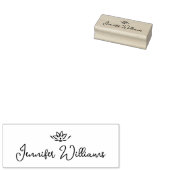 ミニマル禅書署名 ラバースタンプ (押印)