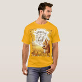 ミニマル秋Tシャツを採用 Tシャツ (正面フル)