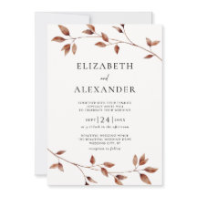 ミニマル紅葉ボタニカル結婚ズ