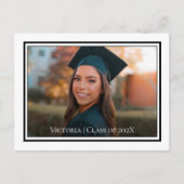 ミニマル級卒業発表はがき 案内ポストカード (正面)