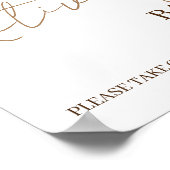 ミニマル素朴スカスタマイズキッズアクティビティバッグ ポスター (角)