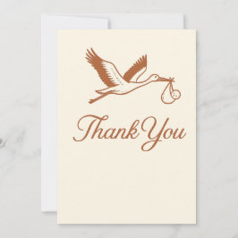 ミニマル素朴リストストークベイビーシャワー 招待状