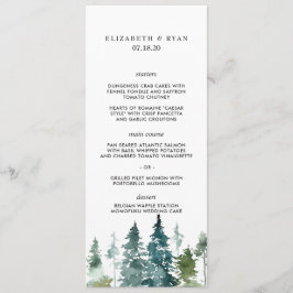 ミニマル素朴リスト水の色パイン結婚ズのメニュー メニュー