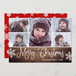 ミニマル素朴リストMerry Christmas 5の写真 シーズンカード