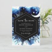 ミニマル素朴月結婚月 セーブザデート (スタンド正面)