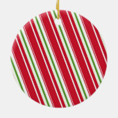 ミニマル結婚したス結婚サボテンの贈り物 セラミックオーナメント (裏面)