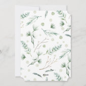 ミニマル結婚したメリー写真 シーズンカード (裏面)