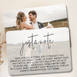 ミニマル結婚スのモダン写真スタイリッシュオーバーレイ エンクロージャーカード<br><div class="desc">ミニマリストのフォトオーバーレイ結婚エンクロージャカードでエレガンスとパーソナ結婚リゼーションのモダンtouchをスイートに追加すスタイリッシュる。この美しくデザインされたインサートカードは、時代を超越した洗練コンテンポラリー度とエッジを組み合わせお洒落、大切な婚約写真を展示できるフォトオーバーレイデザインを搭載している。ミニマルなレイアウトと書モダン道詳細は、エレガンスとシンプルさのシームレスなバランスを生み出す。このエンクロージャカードは、基本的な詳細の搬送に最適で、洗練されたクラシックタイポグラフィと、のテーマを補完するクリーンで編集可能なテンプレート結婚で設計されている。ご案内、宿泊施設、特別指導など様々な用途に対応し、お客様のスタイルを十分に把握できる。touchシンプルの文字は優雅で個人的な文字を追加し、あなたの文房具スイートに思い出に残る追加を作る。汎用性を念頭に置いて設計されたミニマル結婚リストのフォトオーバーレイモダンエンクロージャカードは、ブライダルシャワー、リハーサルのディナー、結婚式の日情報など、さまざまな大事な行事に適している。ミニマルエレガントスデザインとモダン著名な写真要素の組み合わせによって、このカードは結婚式招待状を完成させるためにスタイリッシュ思慮深く選択される。</div>