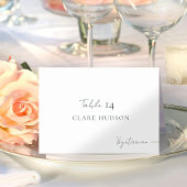 ミニマル結婚ズ食事式テーブルゲスト座席表 テーブルナンバー