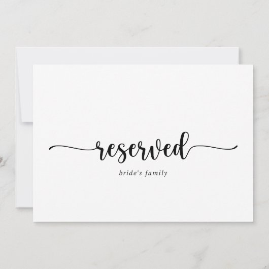 ミニマル結婚ム書道の看板 (裏面)