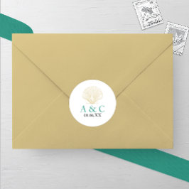 ミニマル結婚ム・シーシェル ラウンドシール