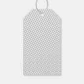 ミニマル結婚リストありがとうID523 ギフトタグ (裏面)