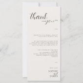 ミニマル結婚リストの感謝テーブル座席表 (正面)