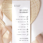 ミニマル結婚リストの旅程テンプレート,披露宴