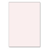 ミニマル結婚リストの表番号 テーブルナンバー (裏面)