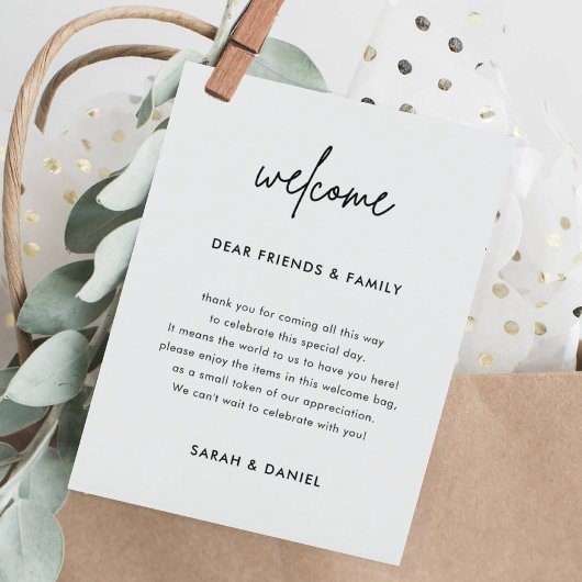 ミニマル結婚リストのWelcomeTimelineの日程