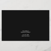 ミニマル結婚リストスクリプトの週末3日間プログラム (裏面)