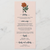 ミニマル結婚リスト メニュー (正面)