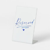 ミニマル結婚主義の書道台 台座サイン (正面)