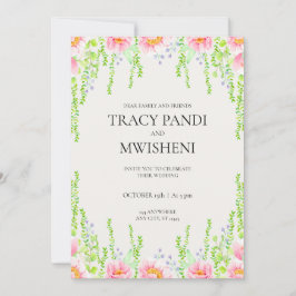 ミニマル結婚予算 招待状