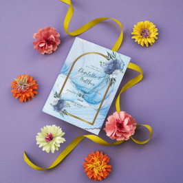 ミニマル結婚式招待状スタイリッシュ- & Giftful 招待状