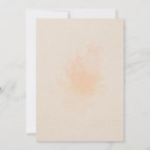 ミニマル結婚式招待状テンプレートセット 招待状 (裏面)