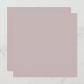 ミニマル結婚式招待状 招待状 (正面/裏面)