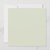 ミニマル結婚式招待状 招待状 (正面)