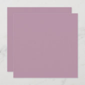 ミニマル結婚式招待状 招待状 (正面/裏面)